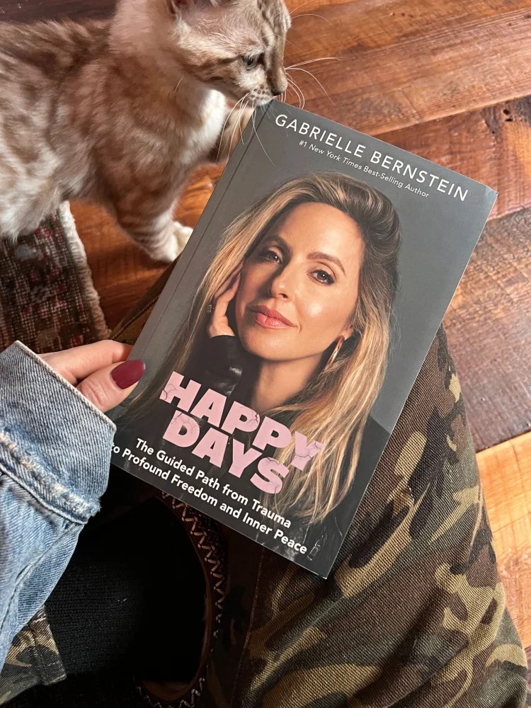 Happy Days book by Gabby Bernstein