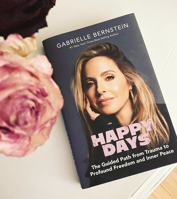 Happy Days book by Gabby Bernstein