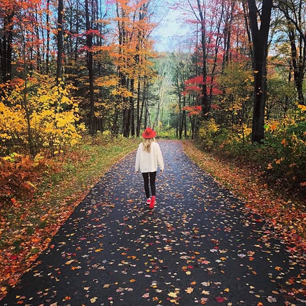 woman walking